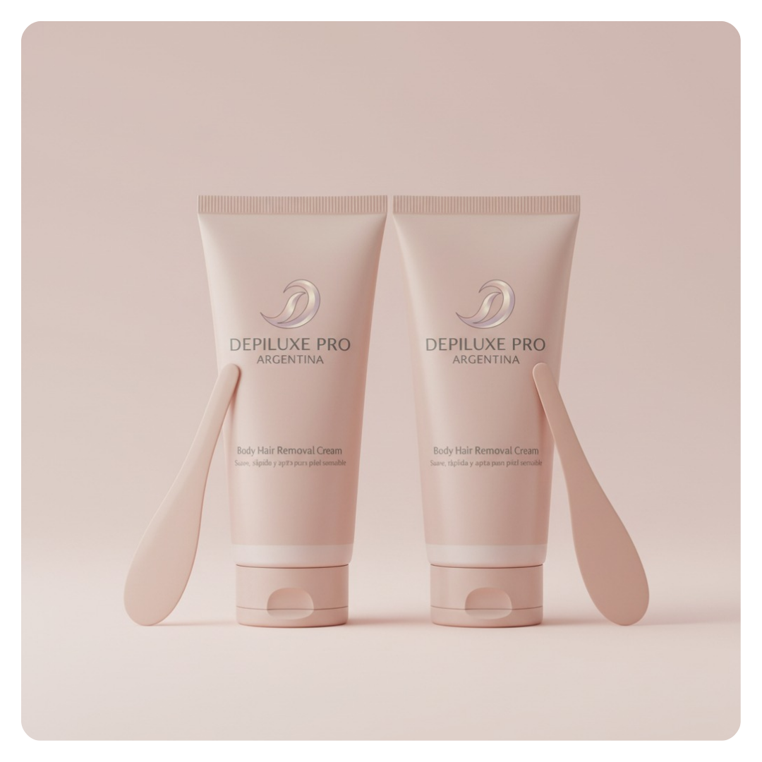DEPILUXE PRO® Crema Depilatoria para Mujer